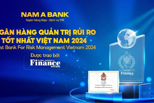 Ngân hàng quản trị rủi ro tốt nhất Việt Nam 2024 