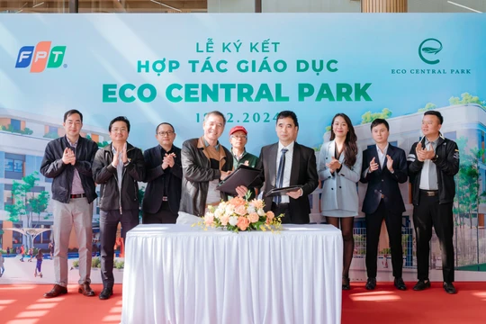 Nhà sáng lập Ecopark hợp tác với FPT kiến tạo tổ hợp giáo dục liên cấp đầu tiên tại Nghệ An