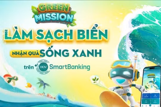 Làm sạch biển, nhận quà ''sống xanh'' 