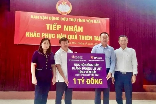 TPBank giảm mạnh lãi suất cho khách hàng bị ảnh hưởng bởi mưa lũ tại các tỉnh phía Bắc