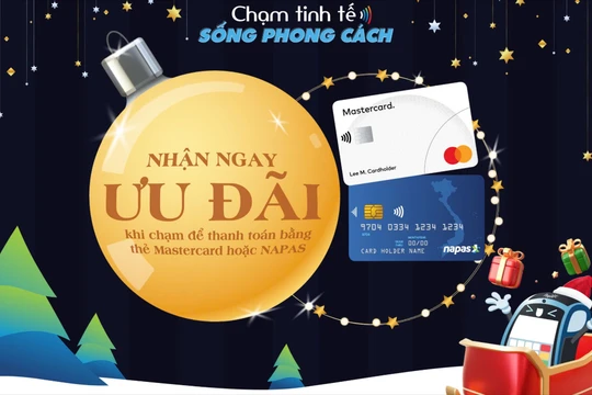 Napas, Mastercard và Payoo tung ưu đãi khuấy động mùa khuyến mãi cuối năm 