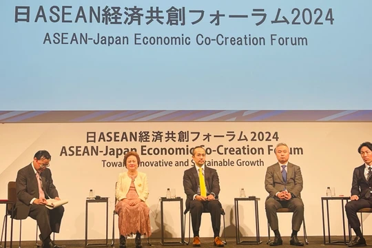 Chủ tịch BRG chia sẻ tại tọa đàm Chuyển đổi xanh trong Diễn đàn Đồng Sáng tạo Kinh tế ASEAN