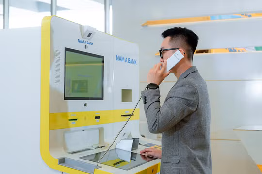 Ngân hàng số của Nam A Bank hoạt động xuyên lễ