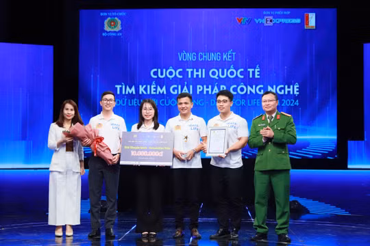 Ngân hàng NCB giành giải thưởng tại cuộc thi Data for Life 2024 