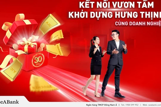 SeABank kết nối hưng thịnh, tri ân khách hàng doanh nghiệp nhân dịp 30 năm thành lập