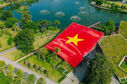 Đại công viên xanh Eco Central Park thu hút hơn 20.000 du khách dịp nghỉ lễ 2/9