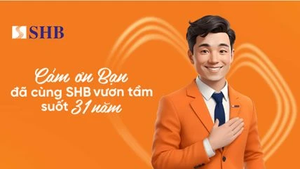 Bất ngờ với “lời cảm ơn” đầy sáng tạo của SHB nhân dịp kỷ niệm 31 năm thành lập