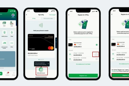 VPBank dẫn đầu xu hướng thanh toán “một chạm” bằng tài khoản tại Việt Nam