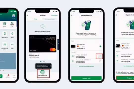 VPBank dẫn đầu xu hướng thanh toán “một chạm” bằng tài khoản tại Việt Nam