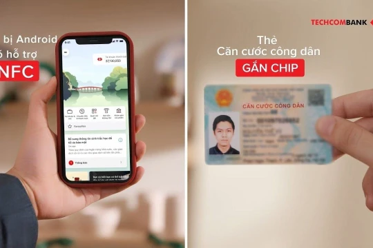 2,6 triệu khách hàng Techcombank xác thực sinh trắc học thành công