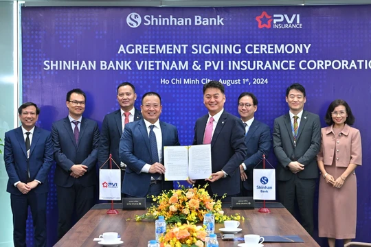 Ngân hàng Shinhan và Tổng Công ty Bảo hiểm PVI chính thức ký kết hợp tác chiến lược