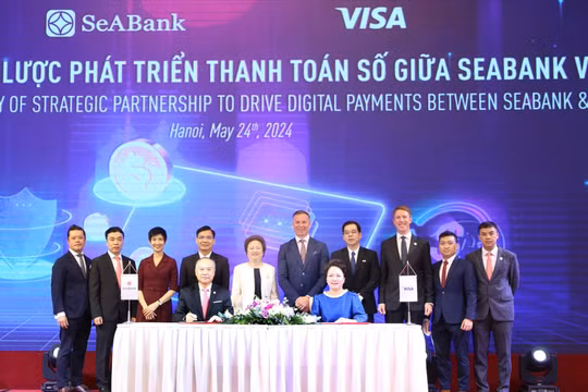 SeABank và Visa hợp tác chiến lược phát triển thanh toán số