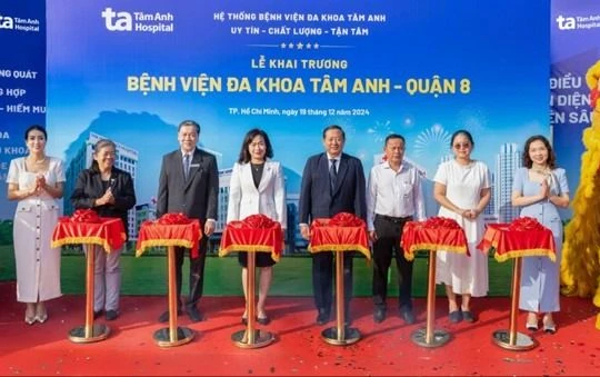 Khai trương thêm một Bệnh viện Đa khoa Tâm Anh hiện đại tại TP.HCM