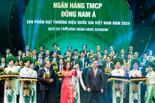 SeABank khẳng định vị thế 3 lần liên tiếp được vinh danh Thương hiệu Quốc gia