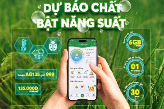 Canh tác nông nghiệp thuận lợi với ‘túi khôn’ 4.0 