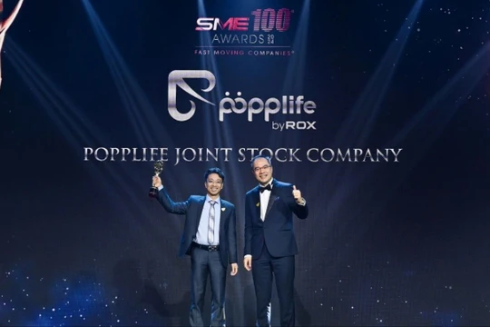 Popplife nhận giải thưởng SME 100 Châu Á 2024