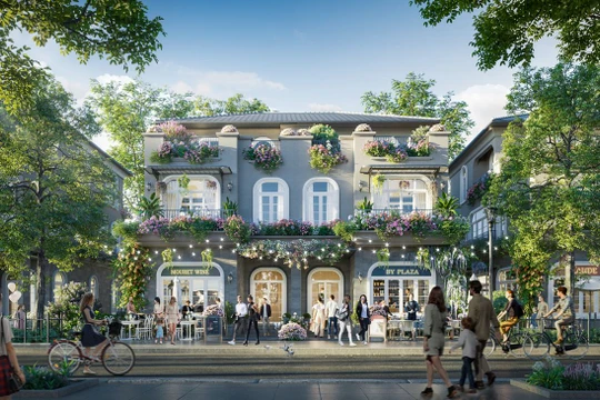 Khám phá thiết kế đắt giá bên trong nhà phố quảng trường đầu tiên tại Nghệ An