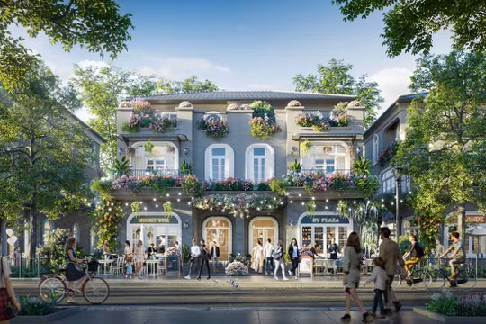 Khám phá thiết kế đắt giá bên trong nhà phố quảng trường đầu tiên tại Nghệ An