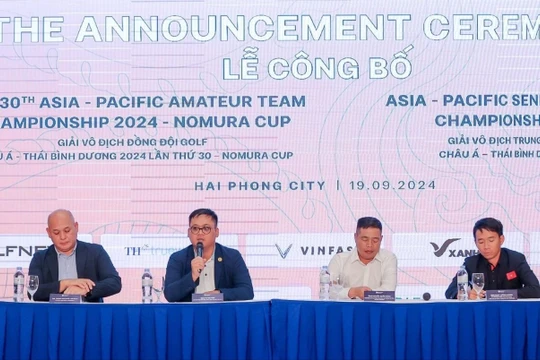 Livescore Sgolf - ứng dụng CN đột phá tại Giải Vô Địch Đồng Đội Golf Châu Á - Thái Bình Dương 2024