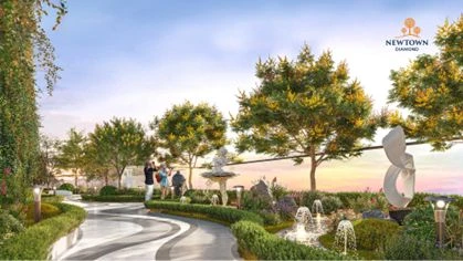 Đặc quyền tinh hoa tại Newtown Diamond: Cuộc sống 5 sao bên sân gôn thời thượng