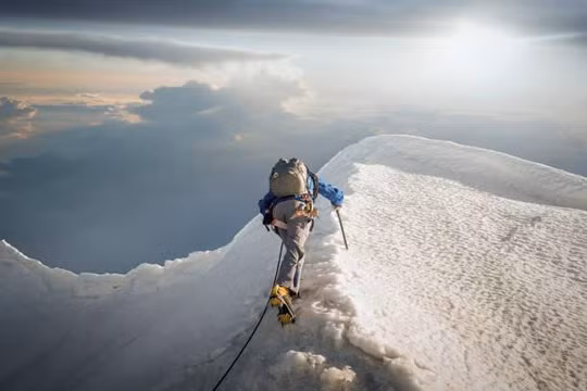 Đam mê leo núi - Ảnh Getty