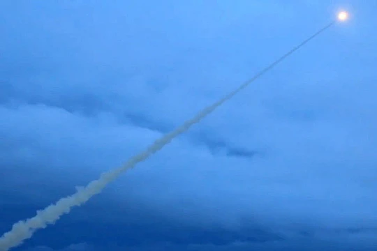 Burevestnik, một phần của chương trình vũ khí tiên tiến của Nga, đã trở thành tiêu điểm chú ý vào năm 2019 sau một cuộc thử nghiệm thất bại. Ảnh: Moscow Times.