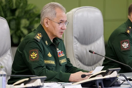 Bộ trưởng Quốc phòng Nga Sergey Shoigu (Ảnh: Reuters)