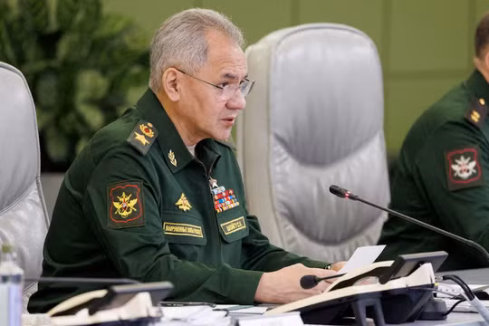 Bộ trưởng Quốc phòng Nga Sergey Shoigu (Ảnh: Reuters)