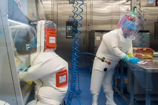Phòng thí nghiệm virus ở Vũ Hán, Trung Quốc (Ảnh: SCMP)
