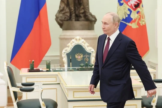 Tổng thống Nga Vladimir Putin. Ảnh Sputnik