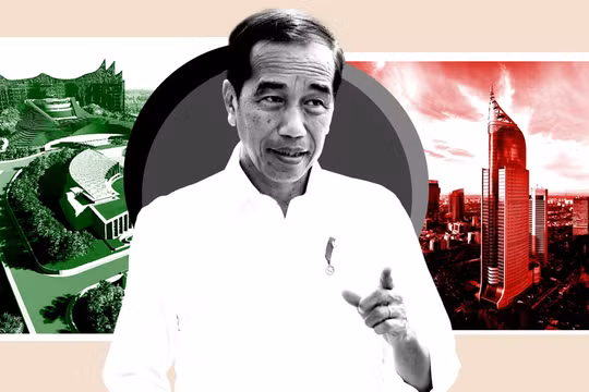 Tổng thống Indonesia Joko Widodo đặt ra những tham vọng lớn cho nền kinh tế nước nhà (Ảnh: FT)