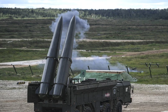 Nga tuyên bố có thể triển khai tên lửa tầm trung ở bất cứ đâu khi thấy cần thiết. Ảnh: Sputnik.