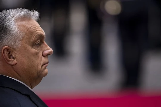 Thủ tướng Hungary Viktor Orban tại Rome, Italy ngày 27/10. Ảnh: Getty.