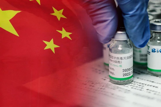 Trung Quốc đang đẩy mạnh tuyên truyền về mức độ hiệu quả của vaccine do họ sản xuất đối với biến chủng Delta (Ảnh: Nikkei)