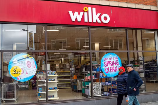 Tình trạng bi đát của Wilko được truyền thông Anh đăng tải rộng rãi (Ảnh: DailyMail)