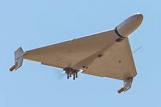 Máy bay không người lái sử dụng một lần Shahed-136/ Geran-2. Ảnh: MW.