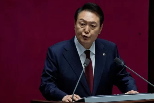 Tổng thống Hàn Quốc Yoon Suk Yeol. Ảnh: Reuters.