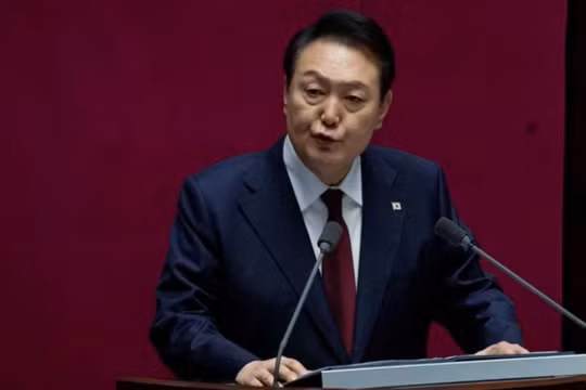 Tổng thống Hàn Quốc Yoon Suk Yeol. Ảnh: Reuters.