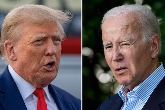 Trước kỳ tranh cử quan trọng trong năm tới, cả ông Donald Trump và Joe Biden đều nêu bật đóng góp của họ cho nền kinh tế Mỹ (Ảnh: Fox News)