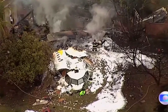 Máy bay rơi tự do ở Brazil: Toàn bộ 61 người thiệt mạng