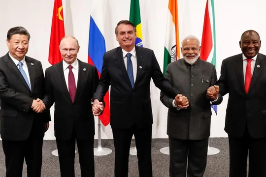 Lãnh đạo các nước thuộc BRICS (Ảnh: Wiki)