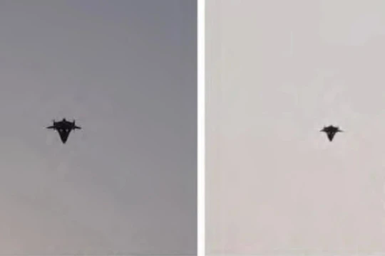 Một máy bay không người lái VTOL của Trung Quốc trong chuyến bay thử nghiệm tại Trịnh Châu, tỉnh Hà Nam. Ảnh: SCMP.