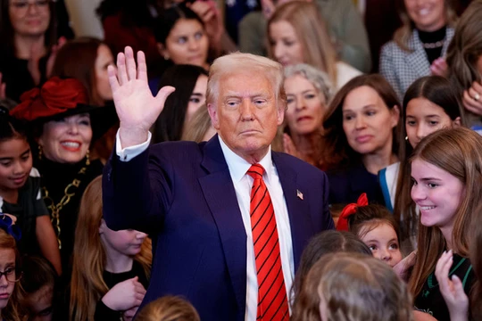 Tổng thống Mỹ Donald Trump ngày 5/2 tại Washington. Ảnh: Getty.