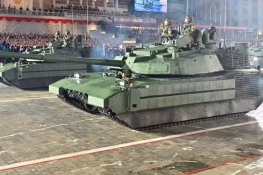 Xe tăng chiến đấu chủ lực Chonma-20 của Triều Tiên. Ảnh: MW.