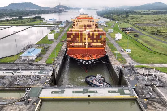 Kênh đào Panama. Ảnh: France24.