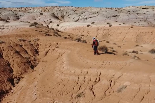 Một công ty khởi nghiệp của Mông Cổ đang thiết kế một trại huấn luyện "sao Hỏa" dành cho khách du lịch. Ảnh: MARS-V.