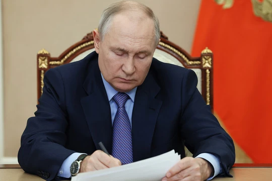 Tổng thống Nga Vladimir Putin. Ảnh: Sputnik.