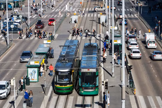 Phần Lan đã nhận giải thưởng về an toàn đường bộ năm 2024 nhờ đạt được nhiều thành tựu trong việc giảm thiểu tai nạn giao thông (Ảnh: Getty)