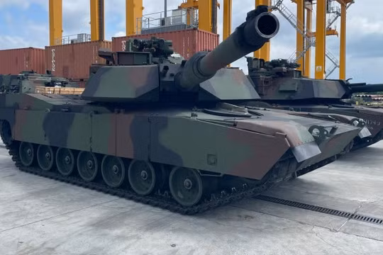 Xe tăng M1A1 Abrams của Quân đội Ba Lan. Ảnh: MW.