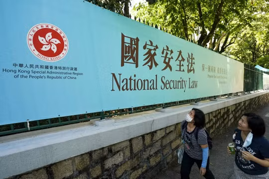 Động thái của Mỹ liên quan tới Hong Kong vấp phải phản ứng dữ dội từ Bắc Kinh (Ảnh: SCMP)